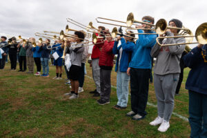 Morgantown, University marching bands collabing  for Mohawk Bowl halftime show